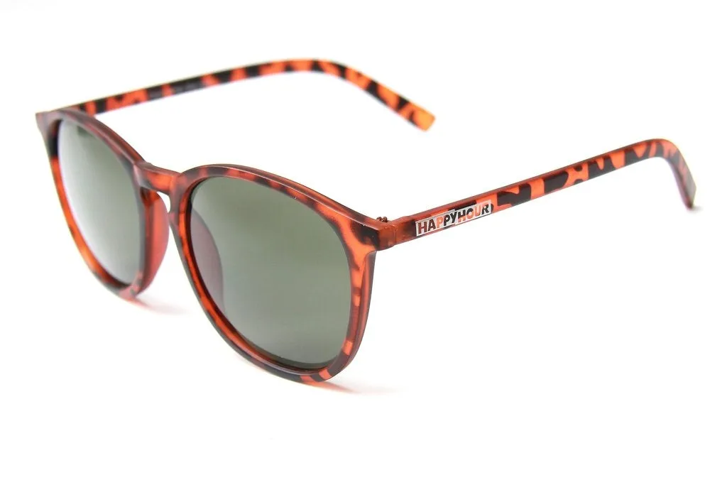 Happy Hour - Dickson Flap Jacks Sunglasses Frosted Tortoise