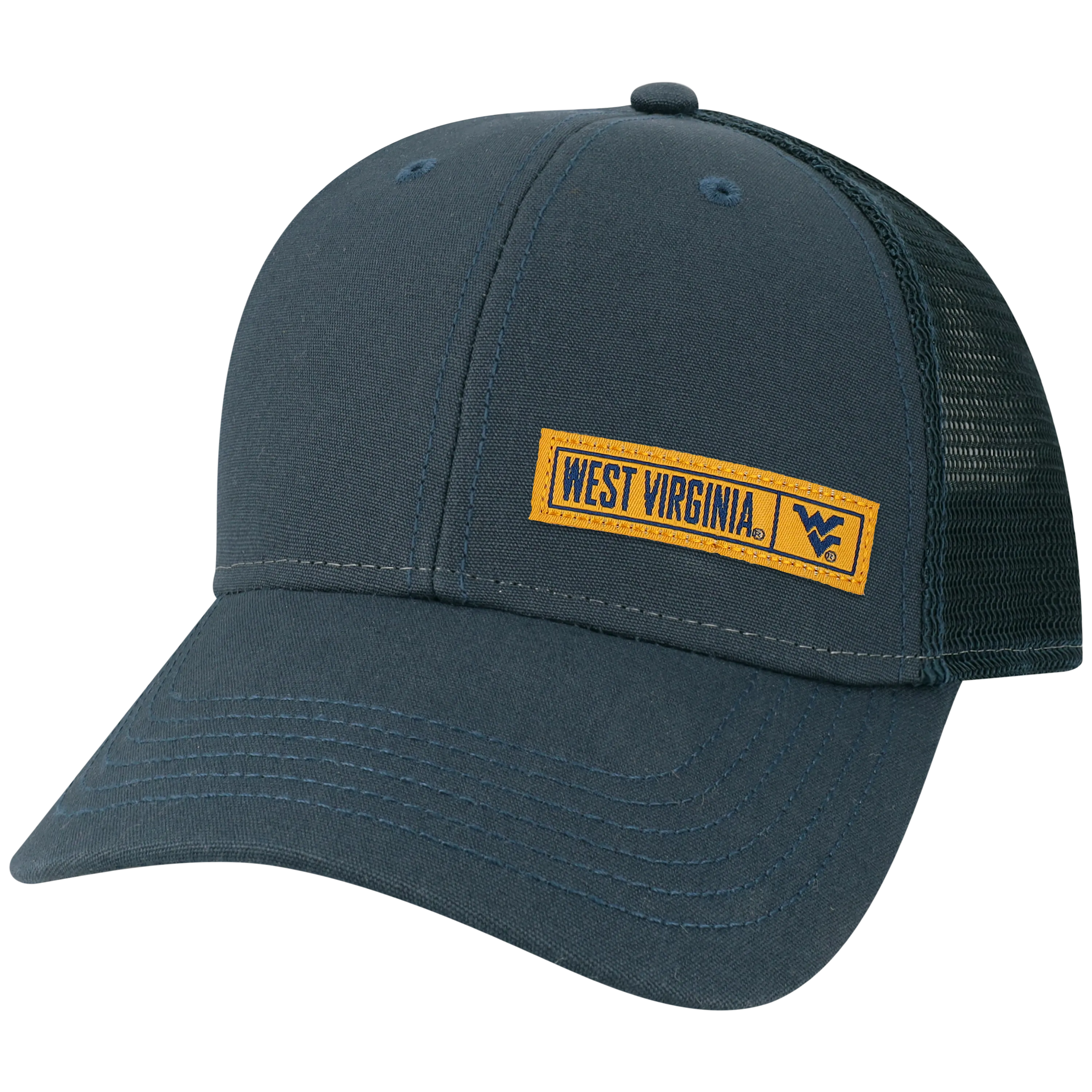 West Virginia Navy Trucker Lo-Pro Snapback
