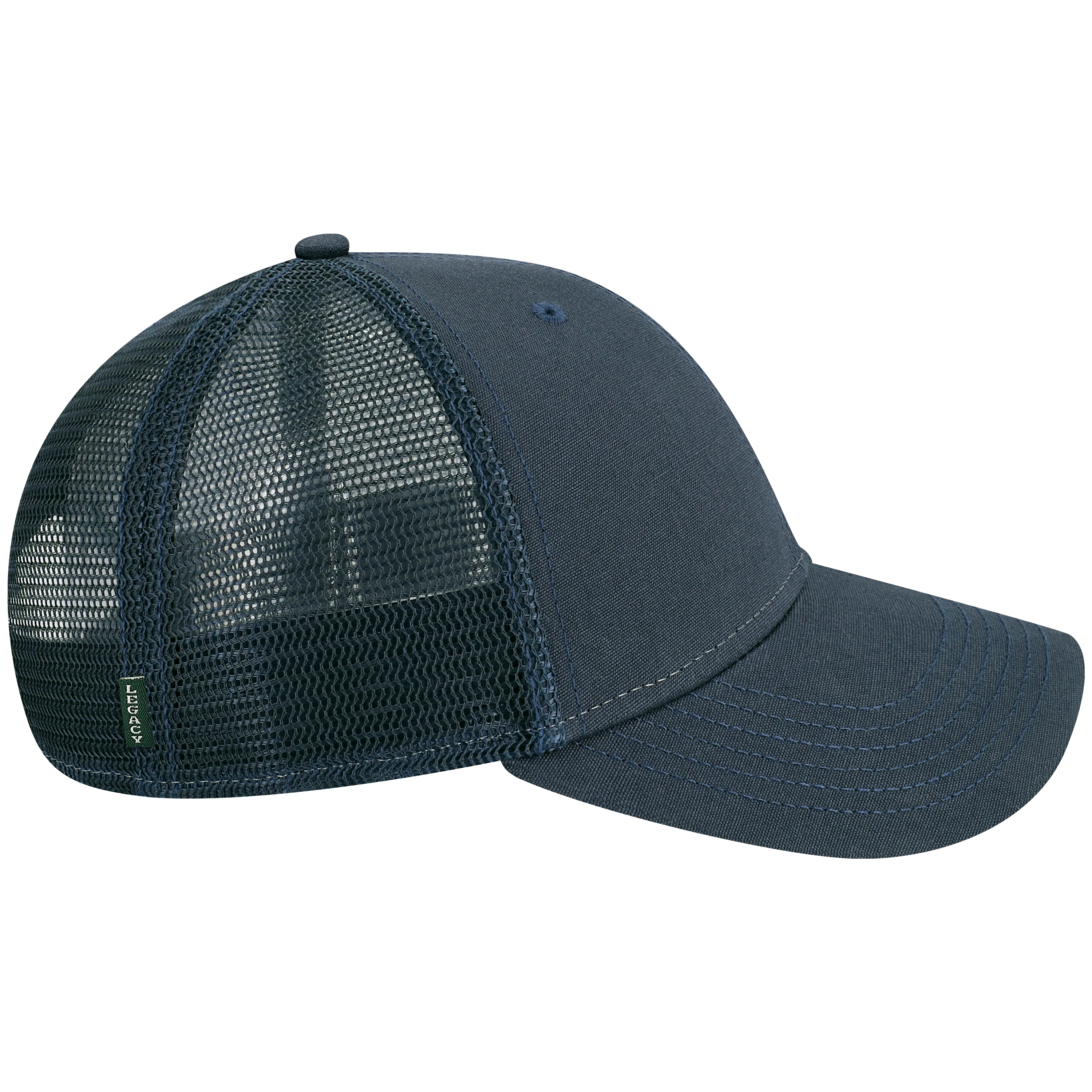 West Virginia Navy Trucker Lo-Pro Snapback